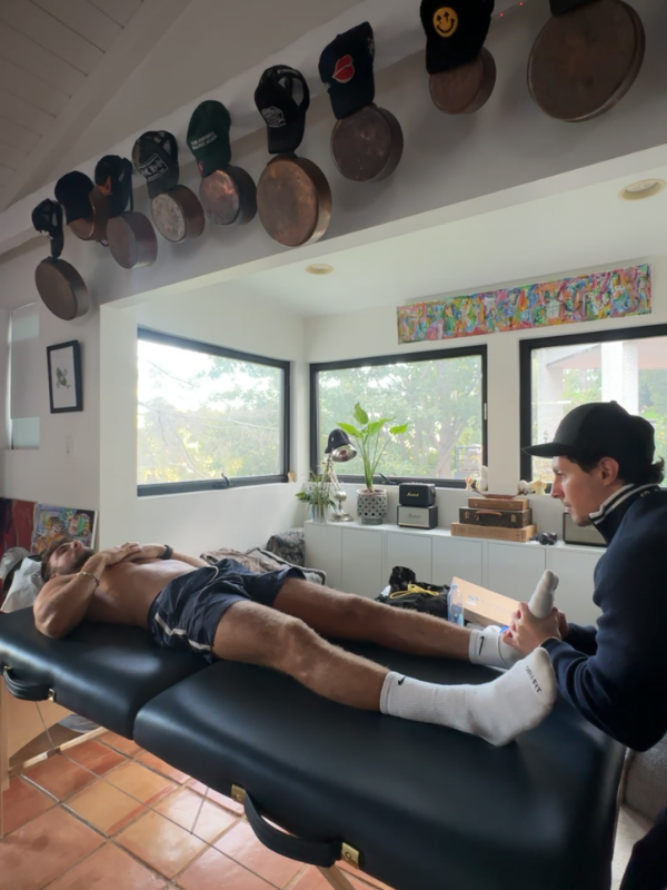 Eddie working on Maesic